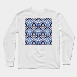 Abstract pattern in Oriental style Long Sleeve T-Shirt